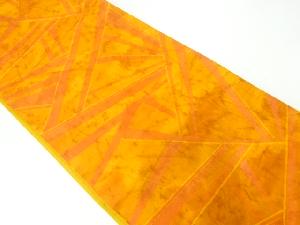 昼夜帯模様織出し袋帯